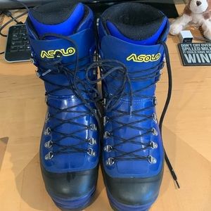 Men’s Asolo AFS Evoluzione extreme mountaineering boots US size 11.5.